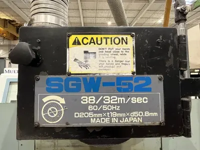 8" x 24" NAGASE MODEL SGW-52 3-AXIS SURFACE GRINDER