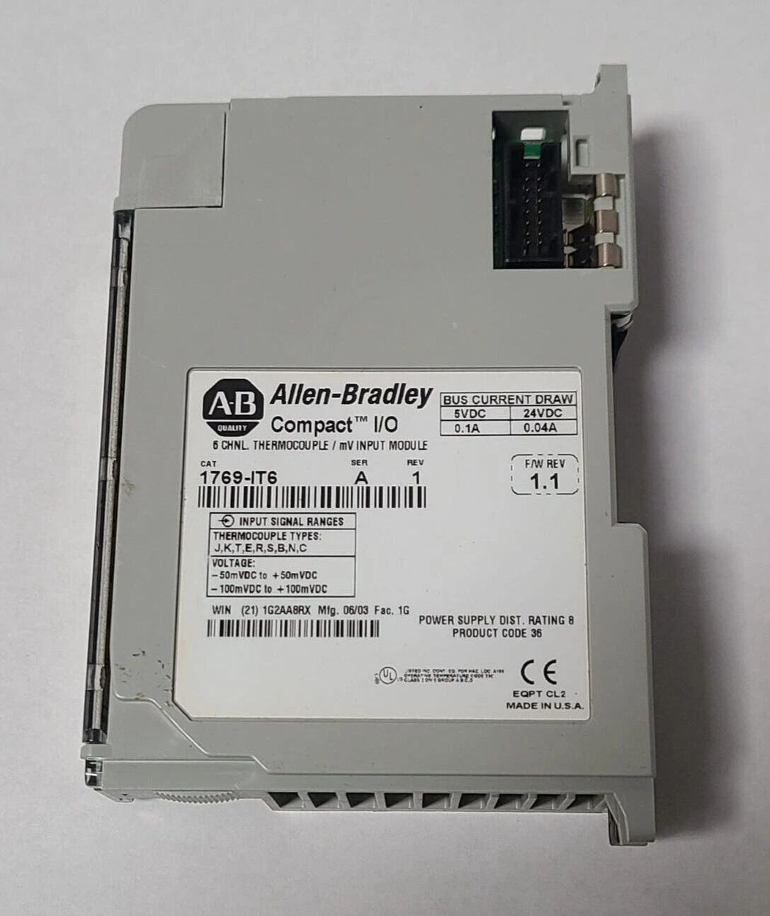 Used Allen-Bradley PLC Analog Ouput Module PLC Input & Output California US | Amiron Machinery #1495424