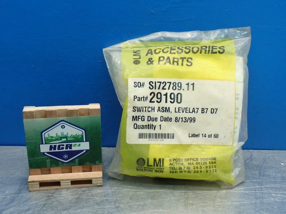 New | in-Stock LMI 29190 Relays & Switches | HGR 24 #739279