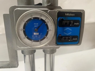 Mitutoyo 192-152 Dial Height Gage, 0-24" Range, .001" Graduation