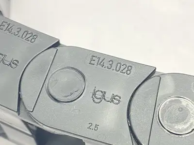 E14.3.028.0 | Igus  E14 Series Energy Chain 14 Links 1.4ft Length w/ 114-3-12PZ-A1 - New Other