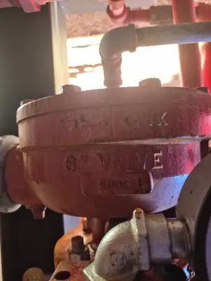 Containerized Foam Fire Suppression System w/ Deluge Valve, Potter Controls & Piping Manifold