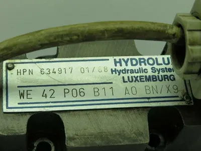 Hydrolux HPN 634917 WE42P06B11A0BN/X9 Hydraulic Valve 24V