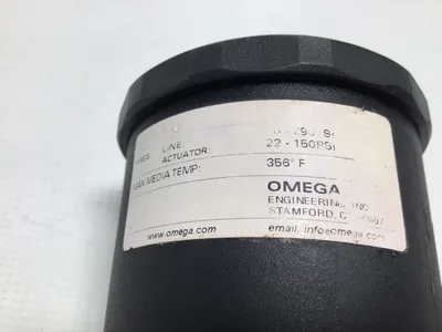 Omega AN205SXW00 Piston Actuated Valve 1/2″ NPT Stainless Steel 316