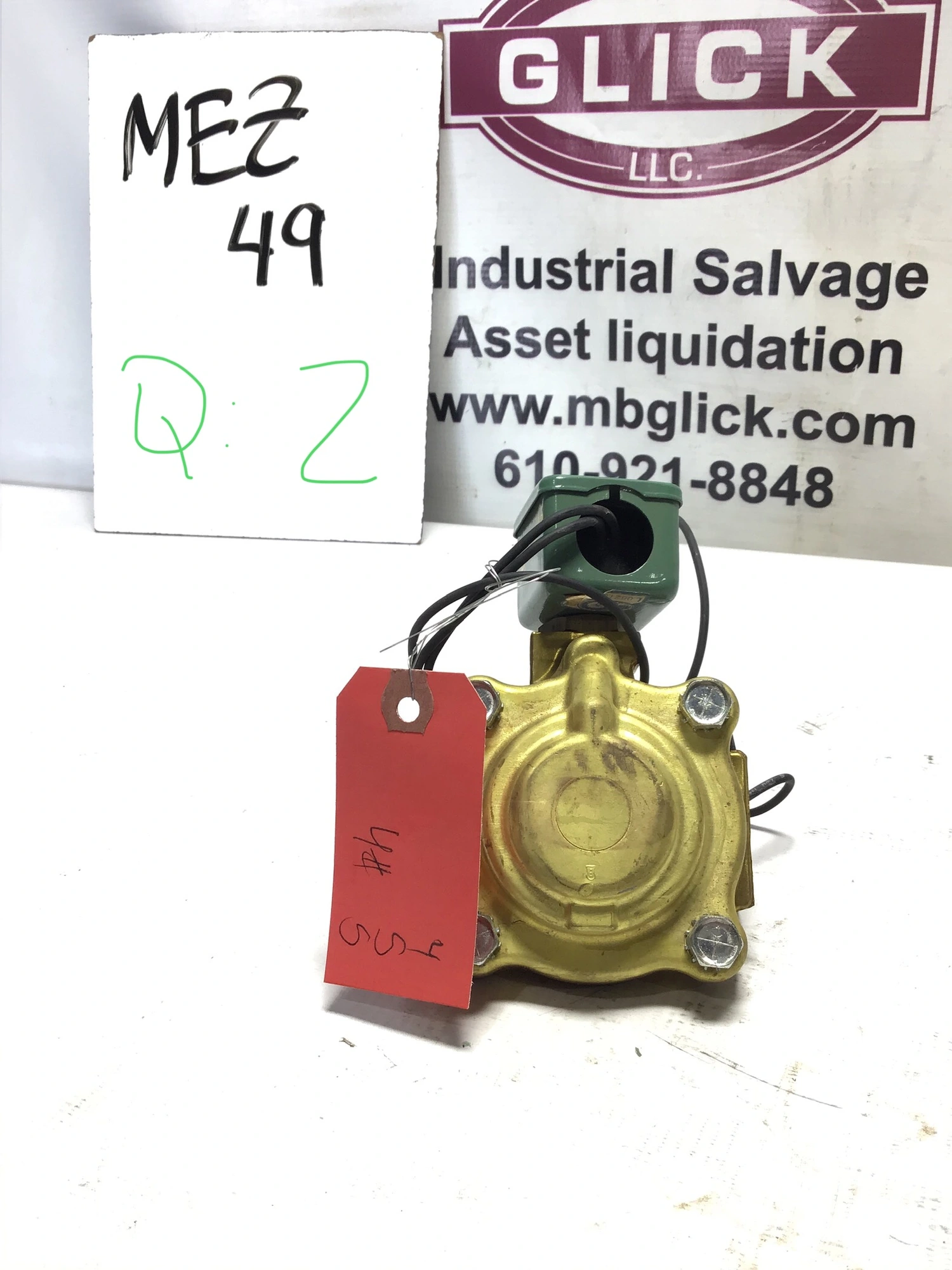 ASCO 37364S Solenoid Valve 1/4″ Brass