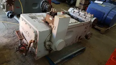 USED OILWELL A-336H / (NATIONAL 202T-6M) TRIPLEX INJECTION/DISPOSAL PUMP