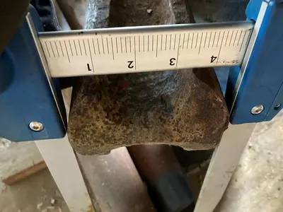 Used AFTERMARKET 4-3/5” X 63" CABLE TOOL DRILLING CHISEL BIT Drills Pennsylvania US | East West Machinery & Drilling #1417267