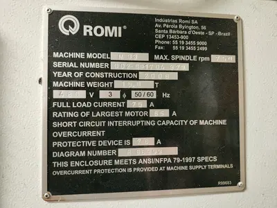 USED 2006 ROMI 33-80