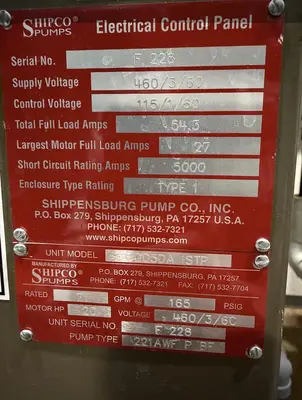 Used FULTON 005DA ISTP Stainless Steel Tanks Ohio US | C3 SURPLUS LLC #1259327