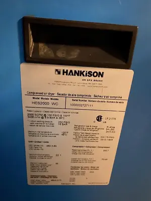 USED HANKISON HES2000-WC