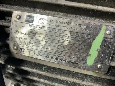 Used TOSHIBA B0052FGF2A3 Motors (misc) Ohio US | HGR 24 #1545763