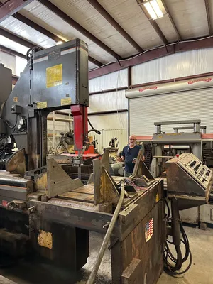 HEM V150A Vertical Band Saws | Bayou Machinery (2)