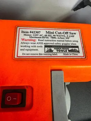 Used _UNKNOWN_ _UNKNOWN_ Abrasive & Friction Saws Ohio US | Myron Bowling Auctioneers Inc #1504231