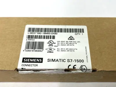 USED SIEMENS SIMATIC S7-1500 FRONT CONNECTOR PUSH-IN 40-POLE
