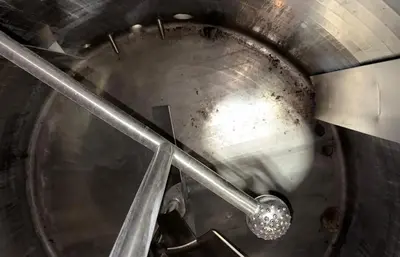 Kettle, 1,500 Gallon, Stainless Steel, Half-Pipe Jacketed, Mojonnier, #5991813