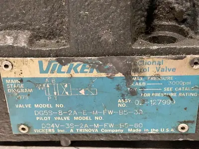 Used VICKERS DG5S82AEMFWB530 Pumps Ohio US | HGR 24 #1506932