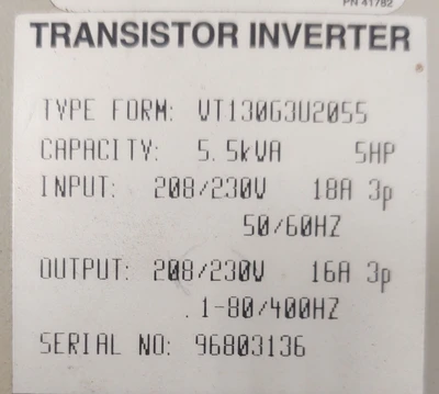 USED Toshiba VT130G3U2055