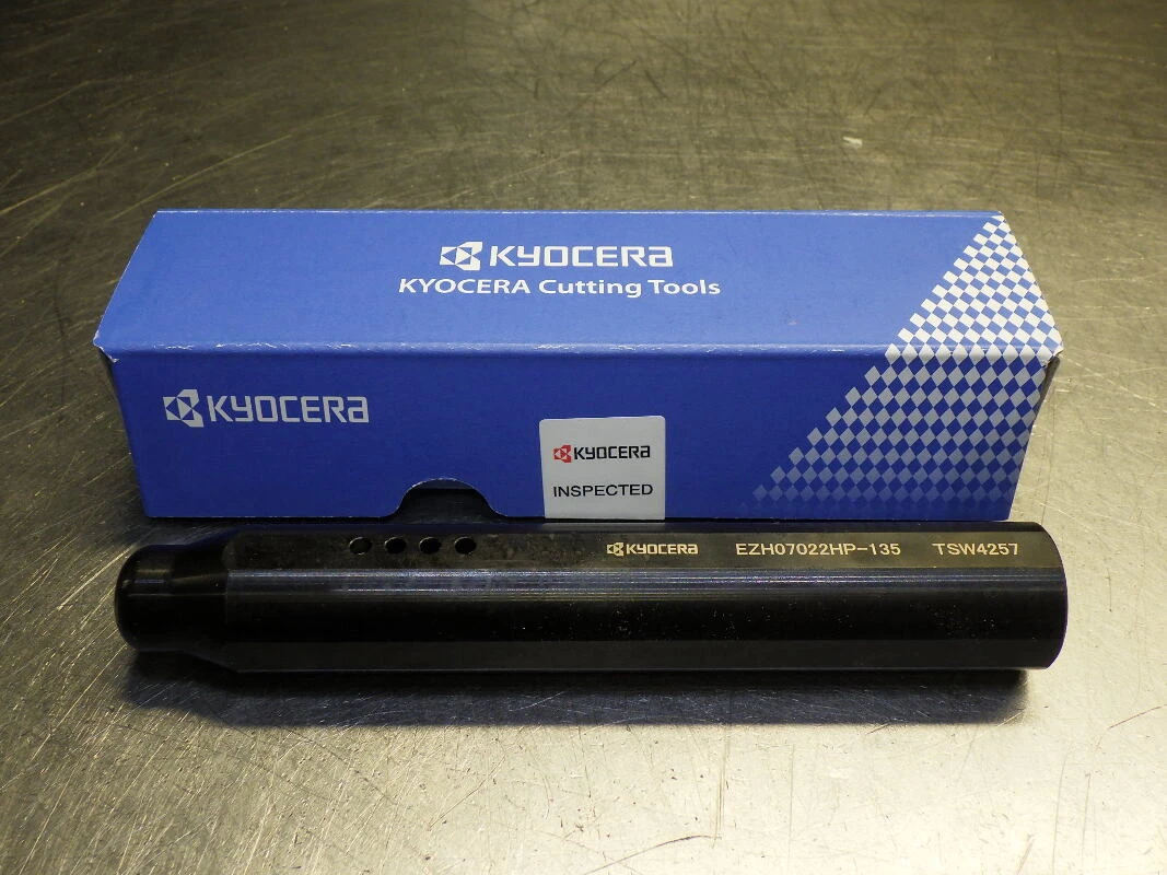Kyocera 7mm Coolant Thru Adjustable Boring Bar Sleeve EZH07022HP-135 (LOC3309)