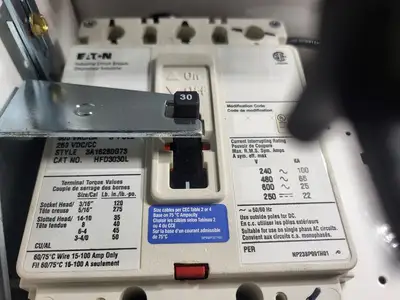 MCC Unit 20A Breaker w/ Surge Protective Device SPD160480D2J