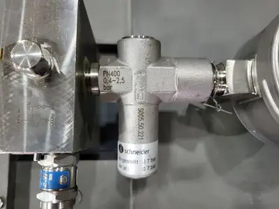 0-60 kPa Pressure Gauge Assembly w/ Windowed Enclosure