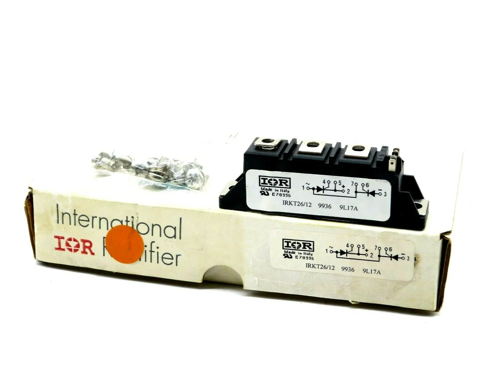 6 NEW INTERNATIONAL RECTIFIER IRKT26/12 MODULE IRKT2612