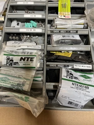 Huge Electrical Lot Circuit Board Repair Transitors, Chips, Capacitors 🇺🇸