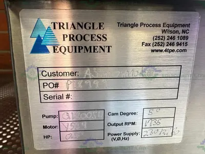 Used TRIANGLE PROCESS QUATTROFLOW Q1200SU QUATERNARY DIAPHRAGM PUMP W/ 1/2 HP MOTOR Pumps California US | Equipment Lab #1399168