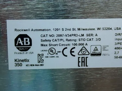 USED ALLEN BRADLEY 2097V34PR3LM