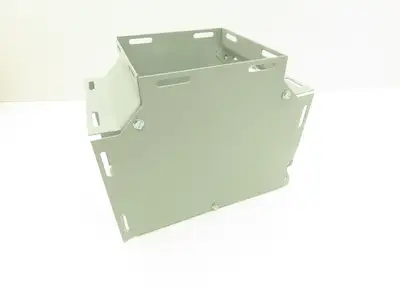 Wiegmann Hubbell T0606 N1 Tee Hinged Screw Cover Wireway 6X6 Gray READ