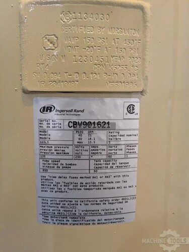 Used INGERSOLL RAND SS5L5 Tank Mounted Air Compressors Illinois US | Meadoworks #1492106