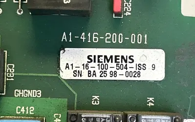 USED SIEMENS A1-16-100-504-ISS9