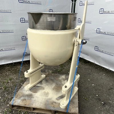 180 L S/S Skerman Hemispherical Jktd Tilting Pan