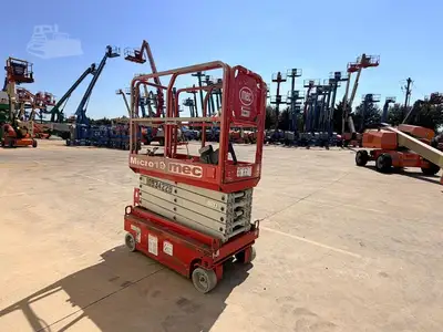 Used 2019 MEC MICRO 19 Scissor Lifters Texas US | Adcock Equipment USA #1519580