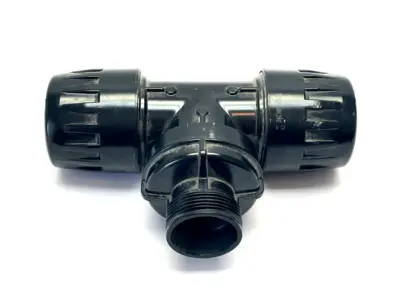 6604 63 00 | Parker  Equal Tee Pipe Fitting - Used