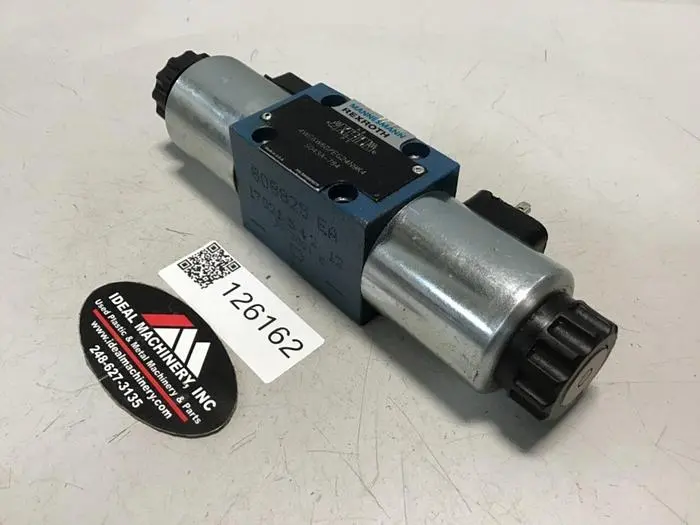 Used MANNESMANN REXROTH 4WE6G2-60/EG24N9K4 Valves/Fittings Michigan US | Ideal Machinery #589446