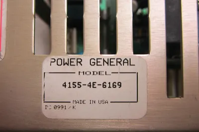 POWER GENERAL 4155-4E-6169 POWER SUPPLY 41554E6169