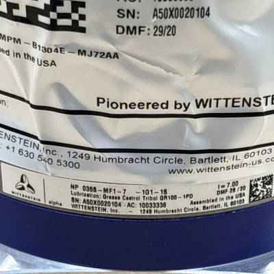 NEW Wittenstein Alpha NP 035S-MF1-7-1G1-1S