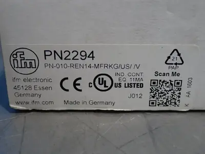 USED IFM ELECTRONIC PN2294
