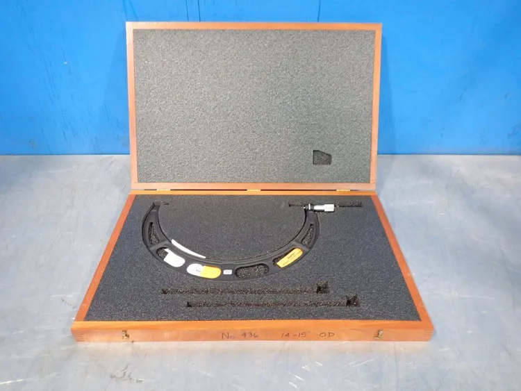 Used STARRETT 436 Micrometers Ohio US | HGR 24 #1233374
