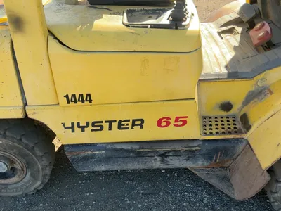 Used HYSTER H65XM DIESEL Internal Combustion Forklifts: Pneumatic Tire Michigan US | Miedema Asset Management Group #1444917