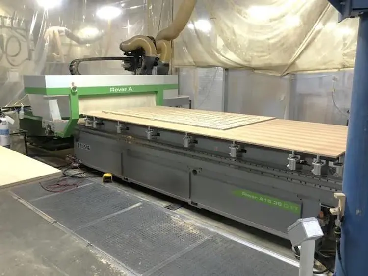 Used 2011 BIESSE ROVER-A-1536-G-FT CNC Routers Wisconsin US | John G Weber Co Inc #1498400