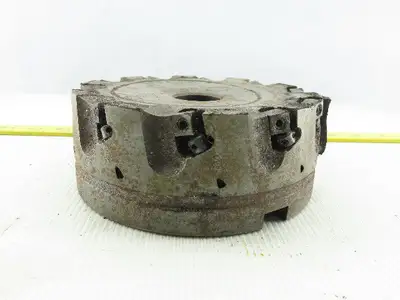 Dijet SMC 6.010-10456 3.5" Indexable Face Mill Cutter LH 1-1/2" Arbor 6 Flute