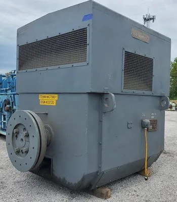 Rebuilt 500 HP 505 RPM US Motors 4160 Volt Frame 7007 S Electric Motor