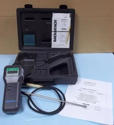 QTY. 1. BACHARACH ELECTRONIC GAS ANALYZER MODEL: O...