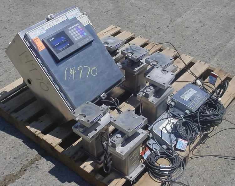 Used METTLER TOLEDO 8 LOAD CELL SYSTEM JAGUAR 8 CEL SYSTEM Scales New Jersey US | Champion Trading Corporation #424512