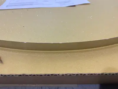 USED HEIDENHAIN ABSOLUTE SCALE RING FOR OUTSIDE SCANNING