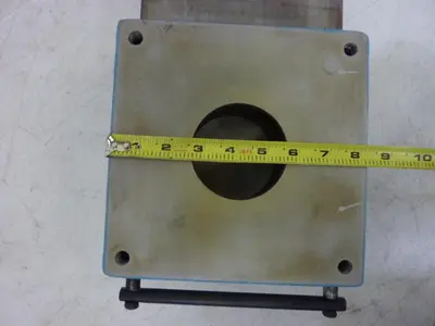 METAL FABRICATOR Hopper Shut Off Slide USED