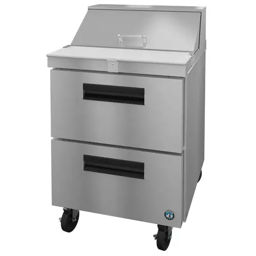 Hoshizaki SR27B-8D2 27" Steelheart Sandwich/Salad Prep Table w/ Refrigerated Base, 115v