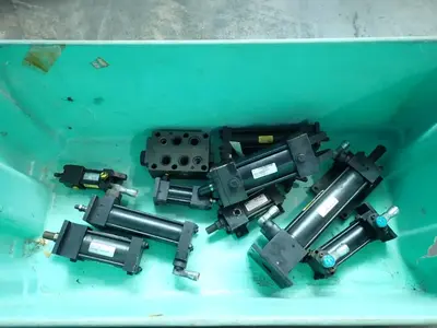 Parker Hydraulic Cylinders, Mainfold Block