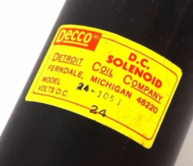 NEW LEXAIR INC. BIA 3/8 VALVE WITH DECCO 24-1051 COIL BIA3/8, 241051